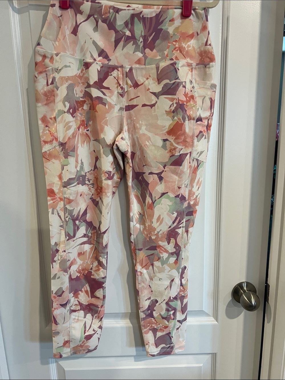 RBX Floral Multi-Color High-Waist Leggings
